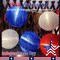 4th of July Decorations - Red White and Blue Lantern String Lights
